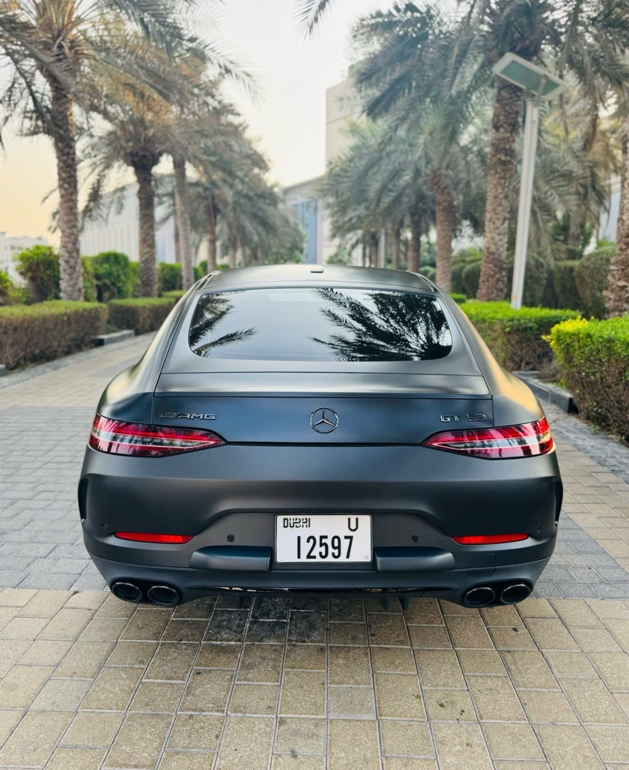 Rent Mercedes-Benz AMG GT 53 Brabus Kit BLACK 2024 in Dubai , UAE 