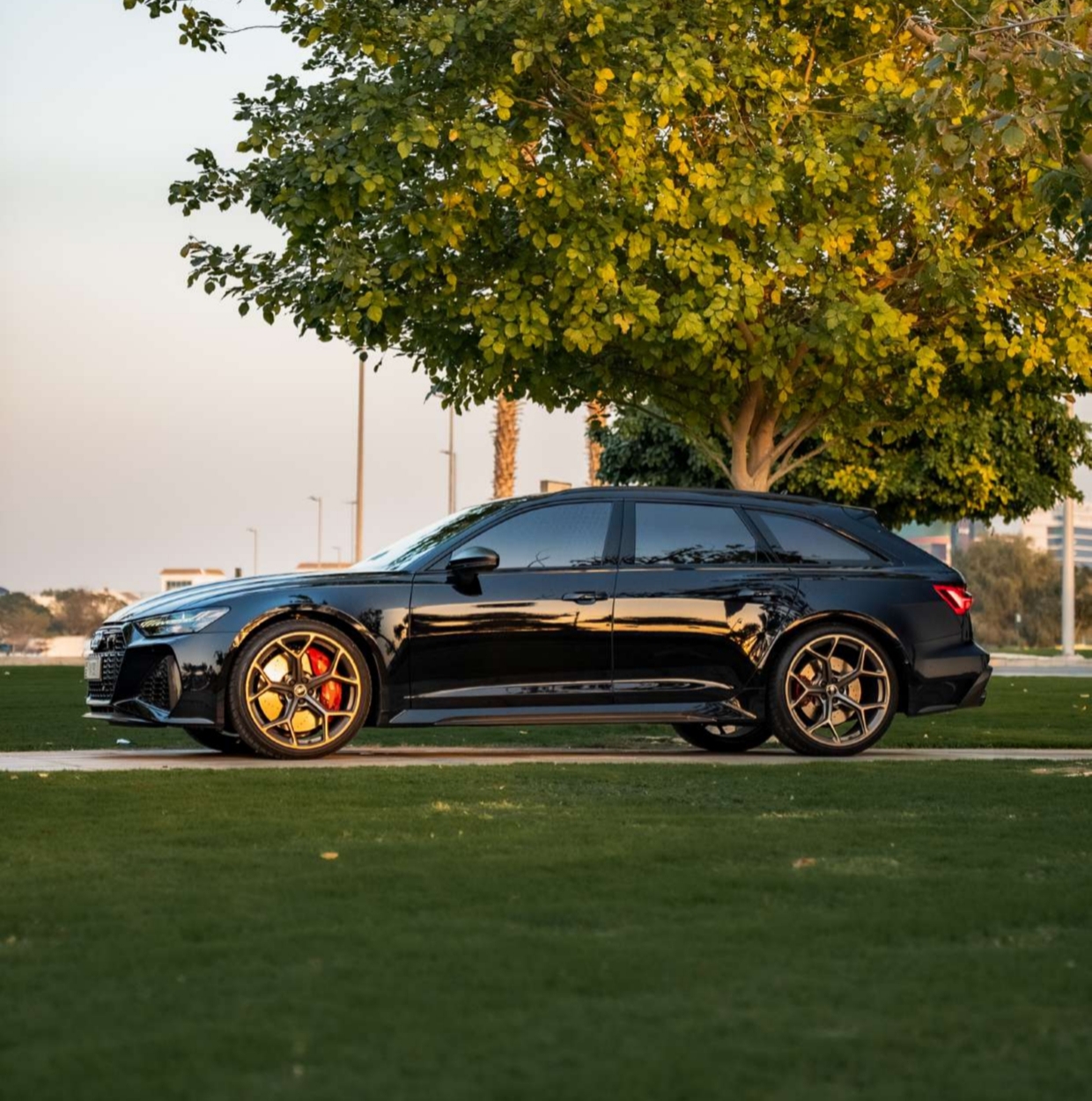 Rent Audi RS6 BLACK 2026 in Dubai , UAE 