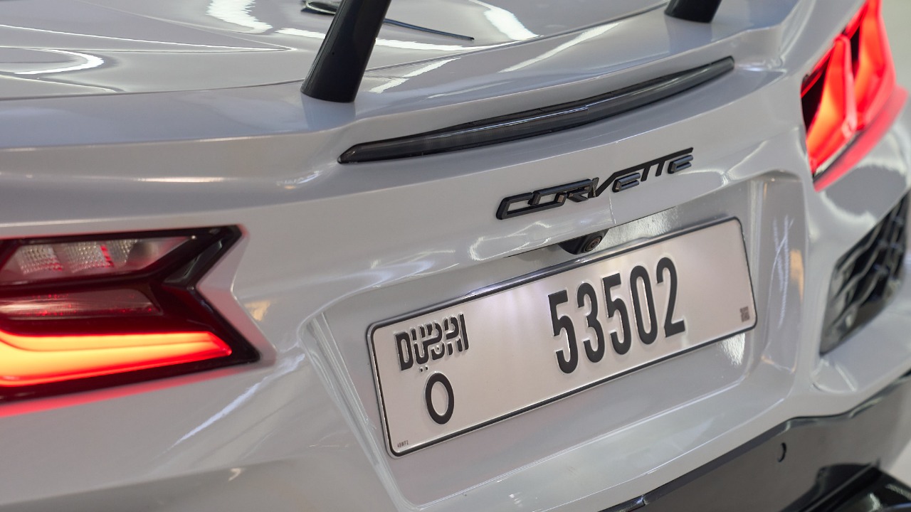 Rent Chevrolet Corvette WHITE 2023 in Dubai , UAE 