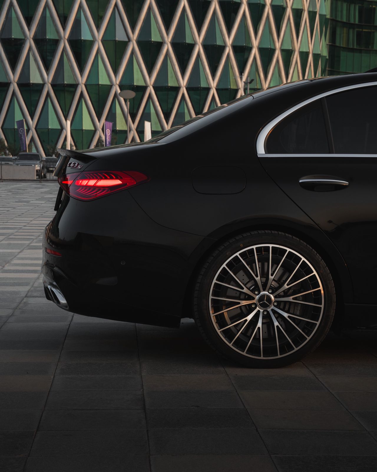 Rent Mercedes-Benz C-class BLACK 2025 in Dubai , UAE 