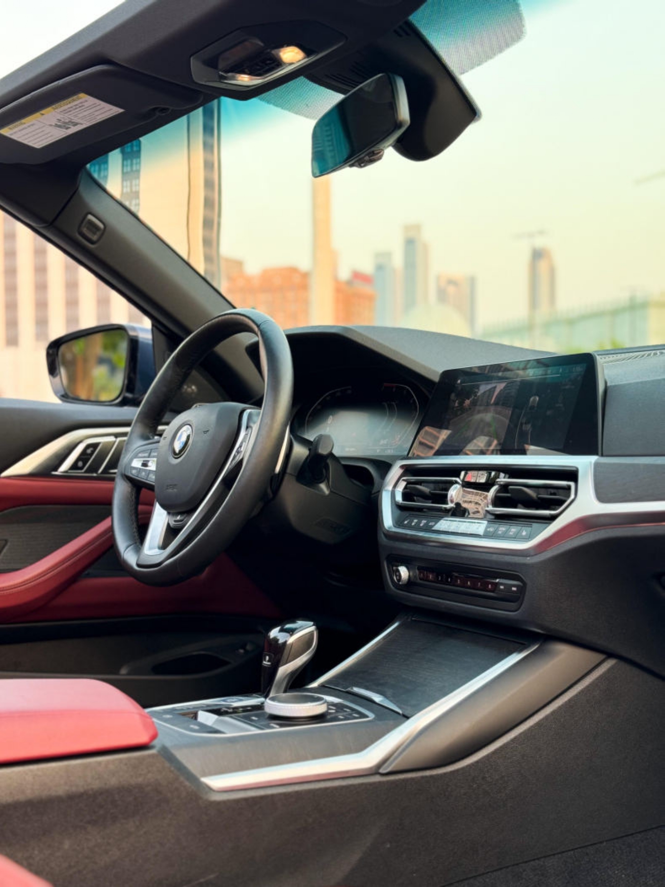 Rent Bmw Series 4 BLUE 2023 in Dubai , UAE 