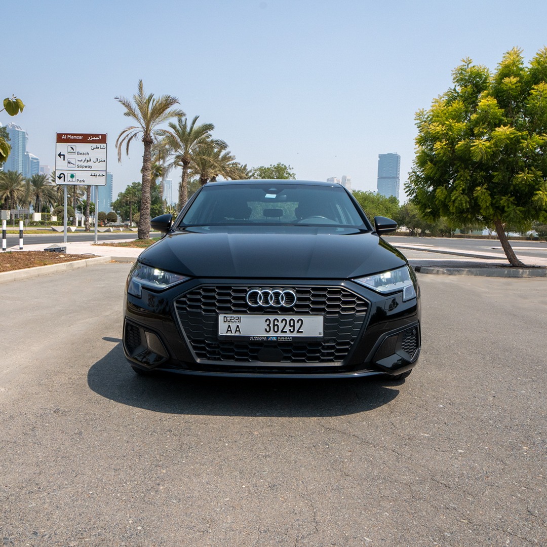 Rent Audi A3 BLACK 2024 in Dubai , UAE 