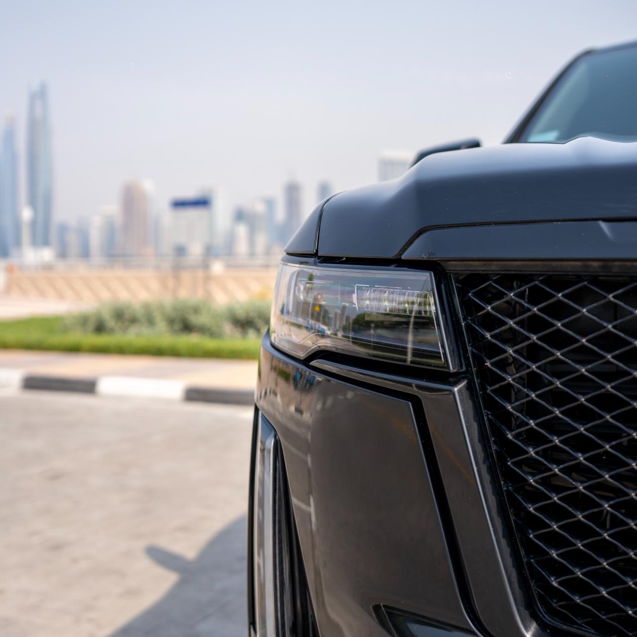 Rent Escalade BLACK 2025 with chauffeur in Dubai , UAE 
