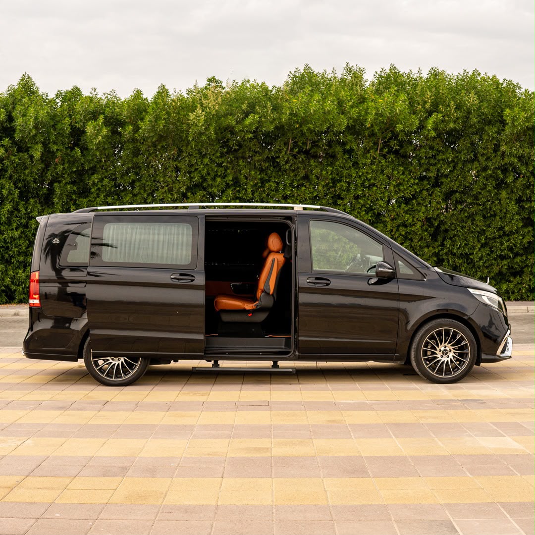 Rent Mercedes-Benz V-class  Silver 2024 in Dubai , UAE 