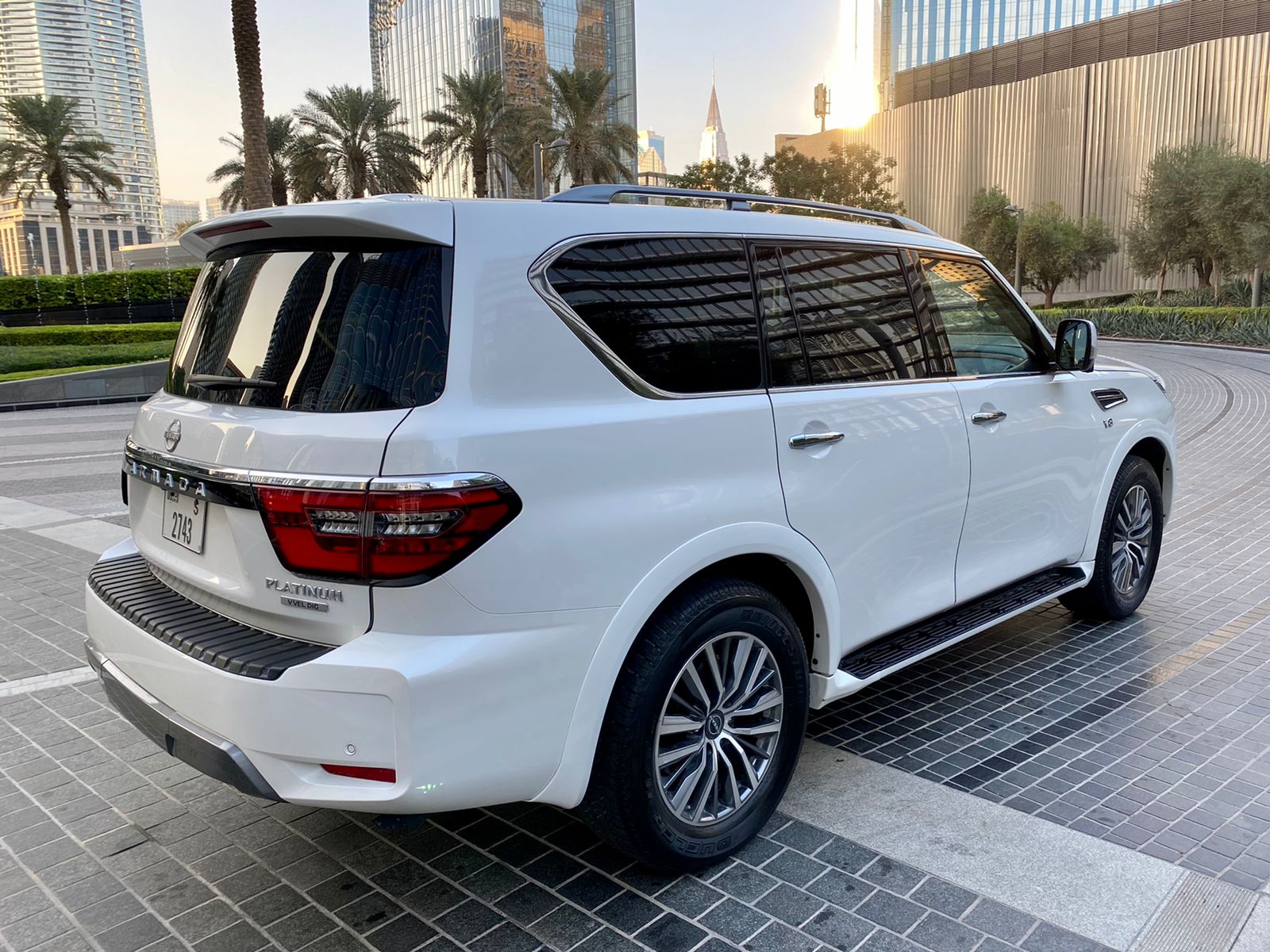 Rent Nissan Platinum WHITE 2022 in Dubai , UAE 