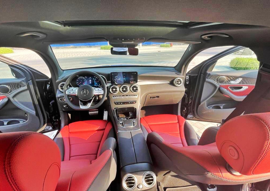 Rent Mercedes-Benz Glc BLACK 2021 in Dubai , UAE 