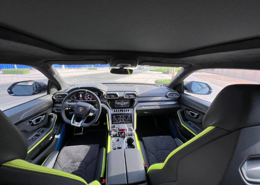 Rent Lamborghini Urus GREY 2023 in Dubai , UAE 
