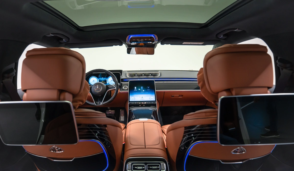 Rent Mercedes-Benz S-class WHITE 2023 in Dubai , UAE 