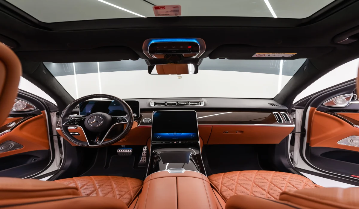 Rent Mercedes-Benz S-class WHITE 2022 in Dubai , UAE 