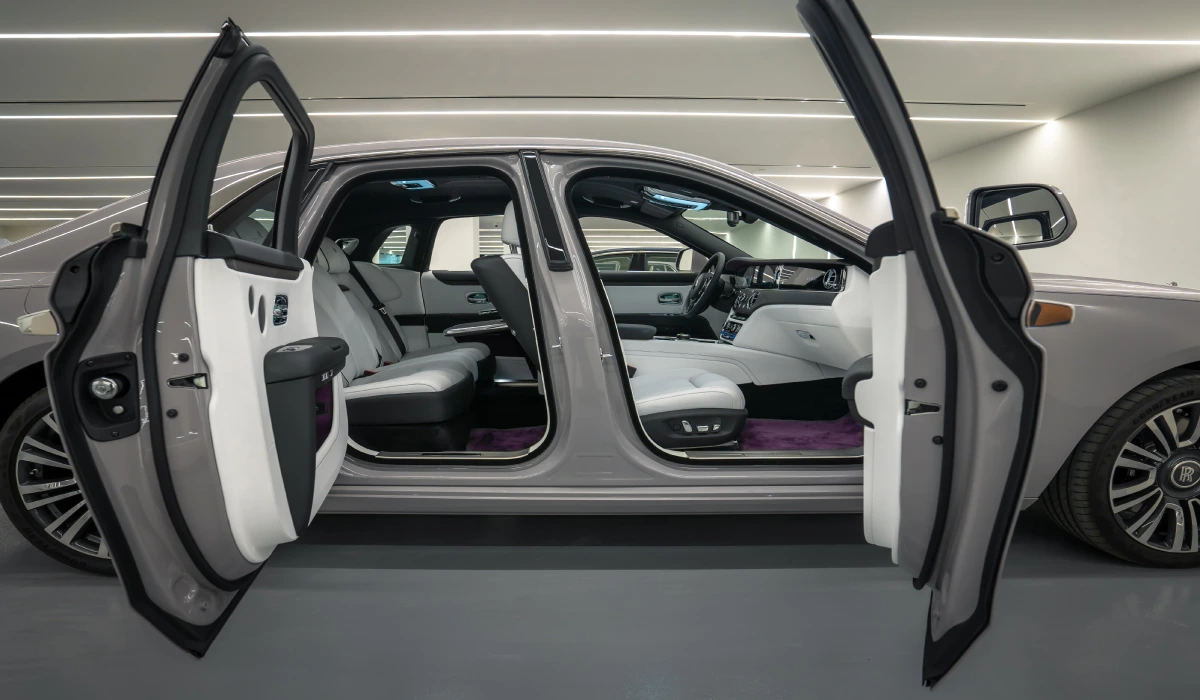 Rent Rolls-Royce Ghost BEIGE 2022 in Dubai , UAE 