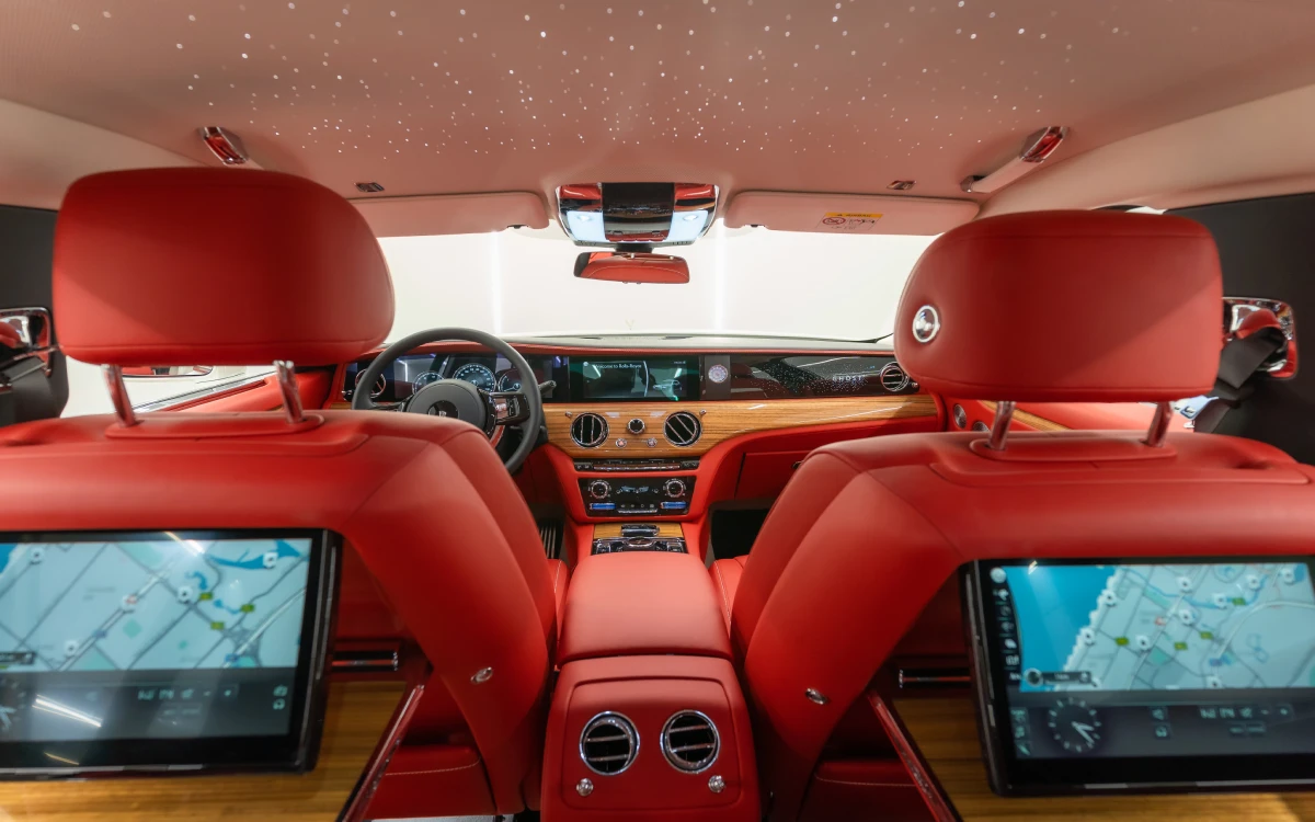 Rent Rolls-Royce Ghost WHITE 2022 in Dubai , UAE 