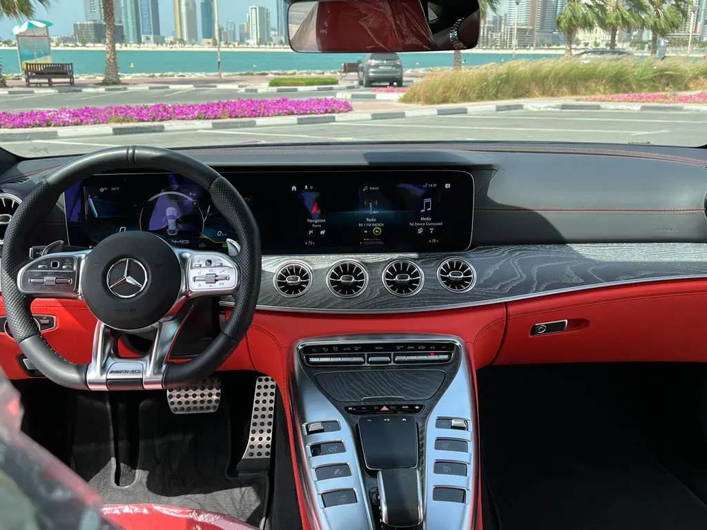 Rent Mercedes-Benz Gt BLACK 2022 in Dubai , UAE 
