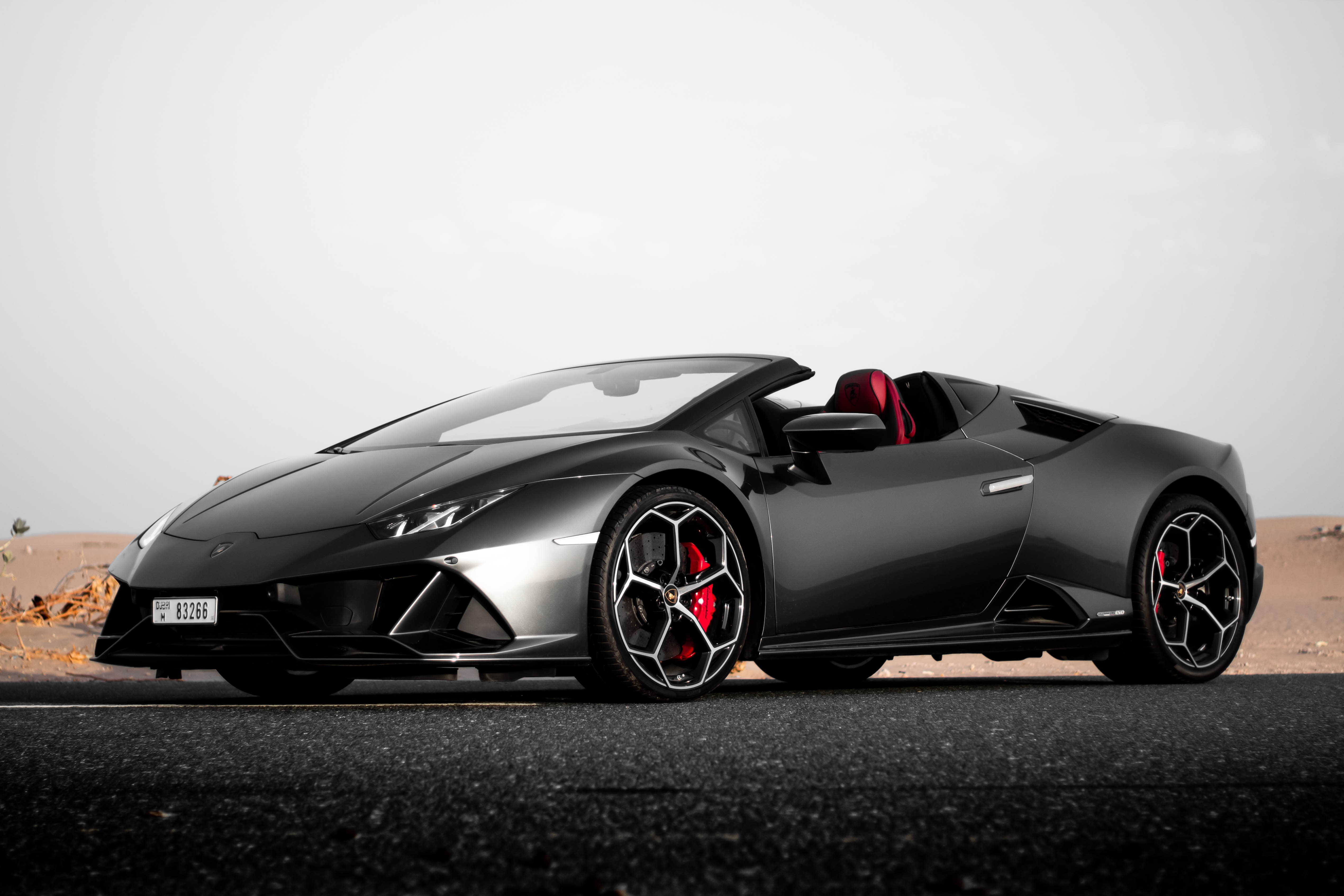 Rent Lamborghini Huracan GREY 2023 in Dubai , UAE 