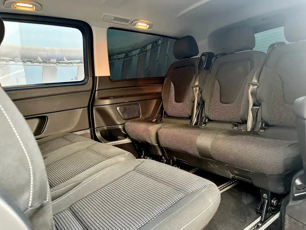 Rent Mercedes-Benz V-class BLACK 2021 in Dubai , UAE 