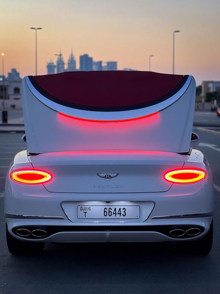 Rent Bentley Flying spur WHITE 2022 in Dubai , UAE 