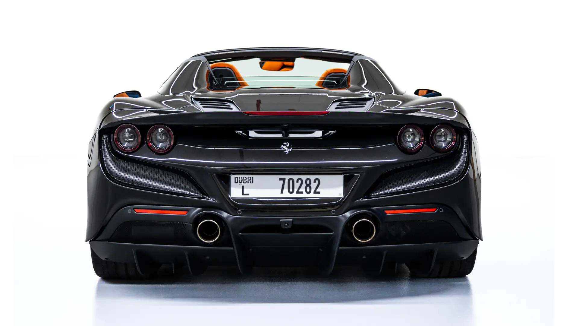 Rent Ferrari F8 BLACK 2024 in Dubai , UAE 