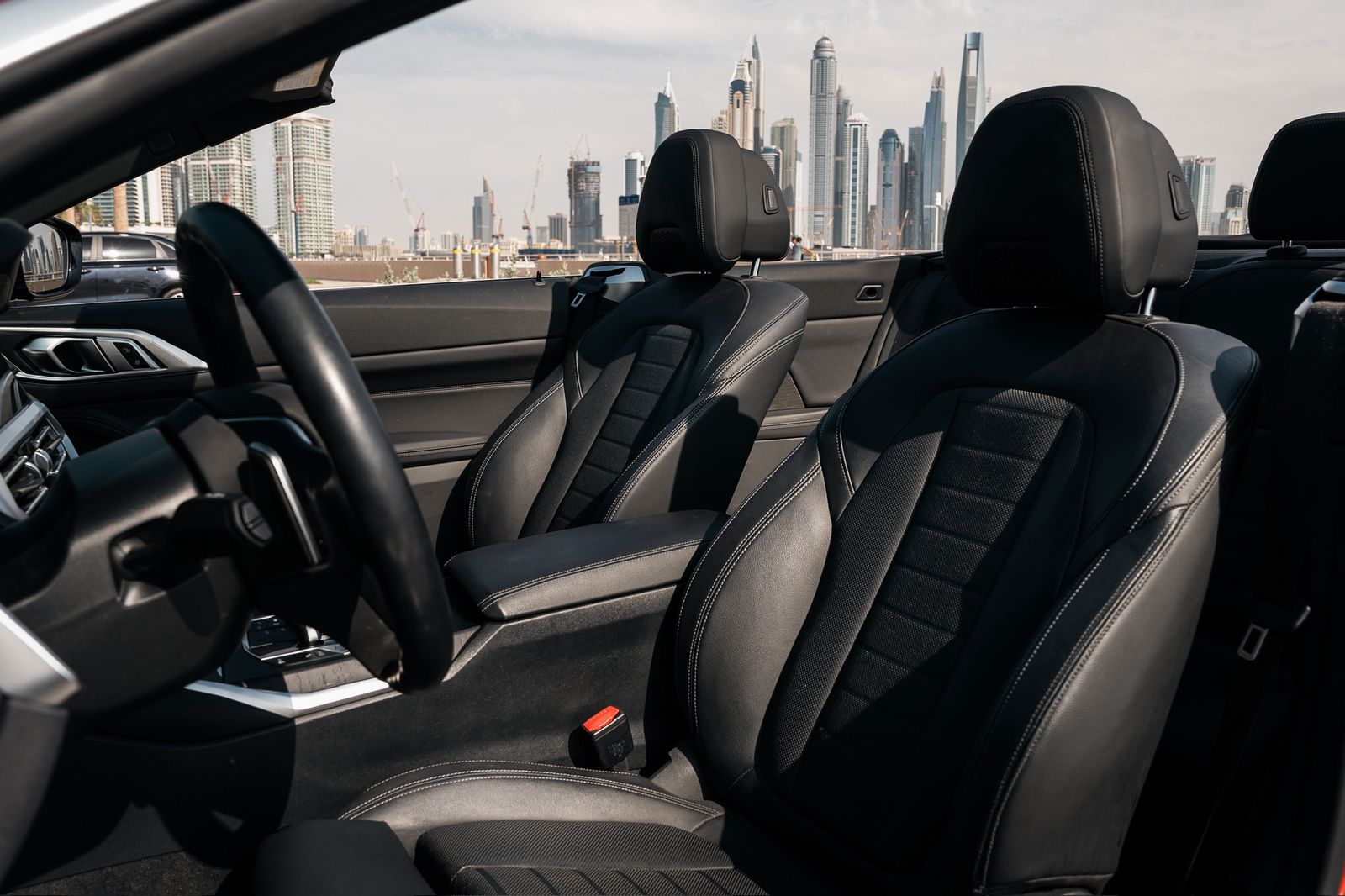 Rent Bmw Series 4 ORANGE 2023 in Dubai , UAE 