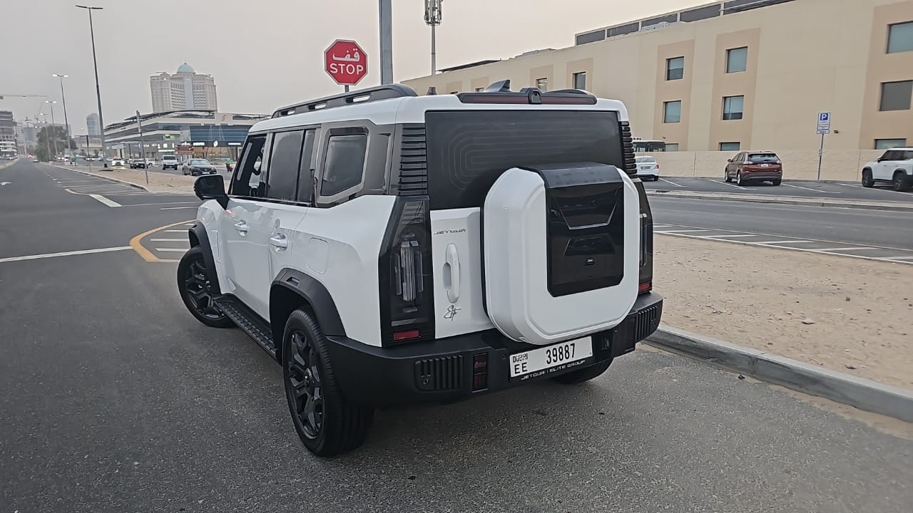 Rent Jetour T2 WHITE 2026 in Dubai , UAE 