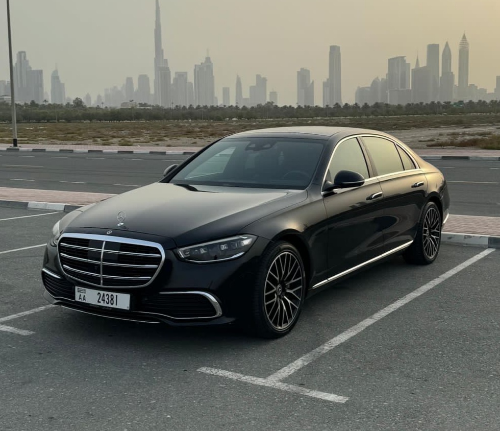 Rent Mercedes-Benz S-class BLACK 2021 in Dubai , UAE 