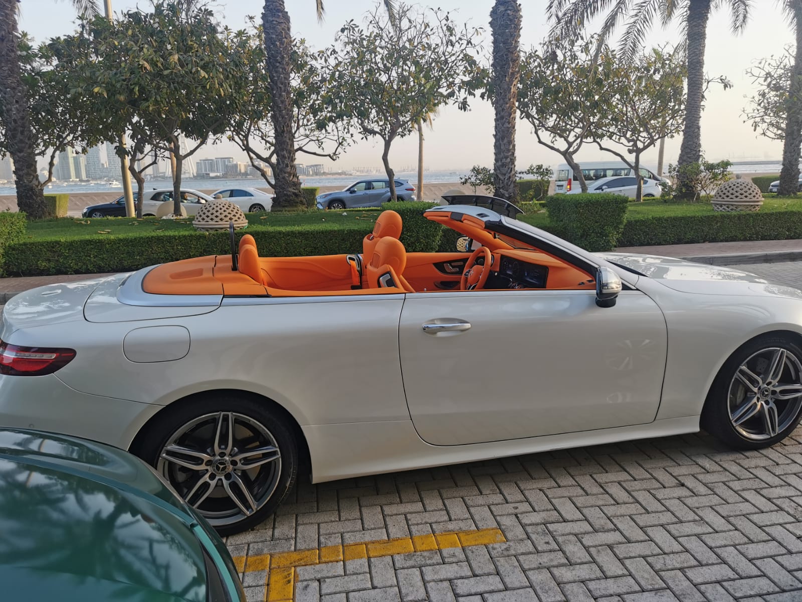 Rent Mercedes-Benz E-class WHITE 2020 in Dubai , UAE 