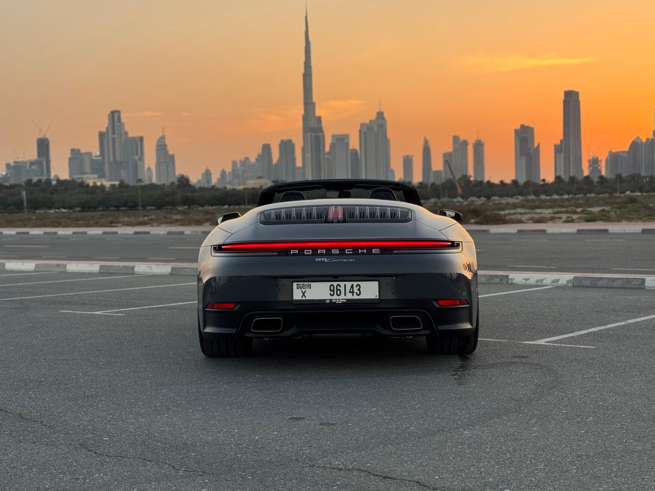 Rent Porsche Carrera GREY 2025 in Dubai , UAE 