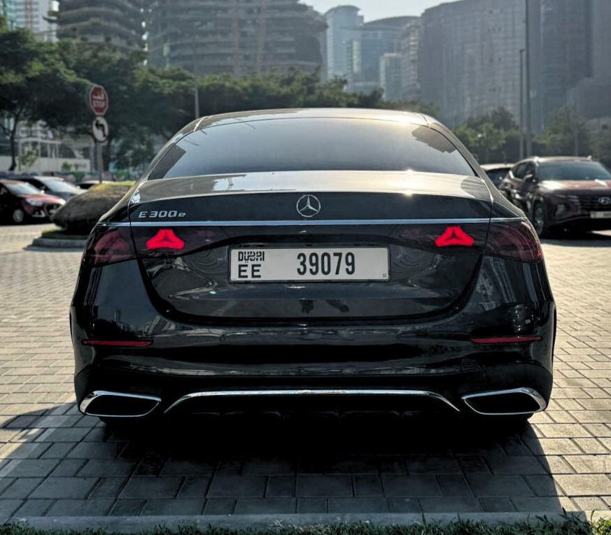 Rent Mercedes-Benz E-class BLACK 2025 in Dubai , UAE 