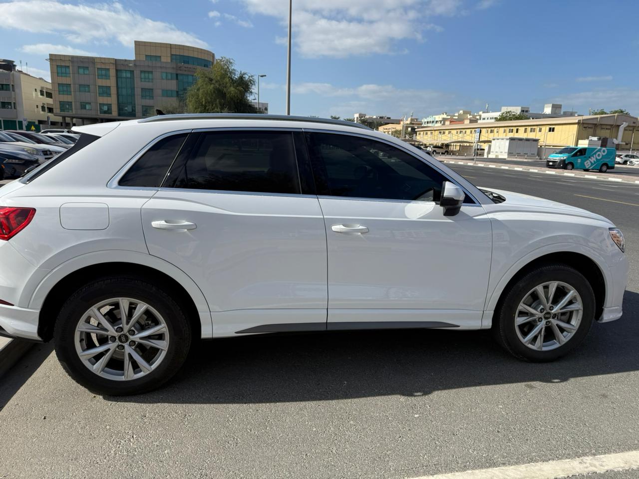 Rent Audi Q3 WHITE 2024 in Dubai , UAE 