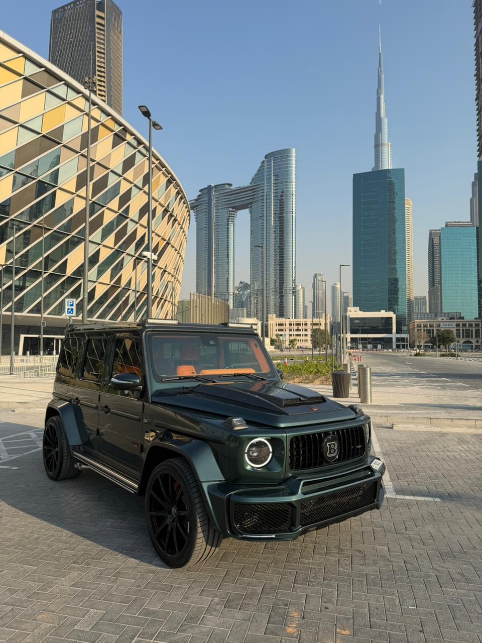 Rent Mercedes-Benz G-class GREEN 2023 in Dubai , UAE 