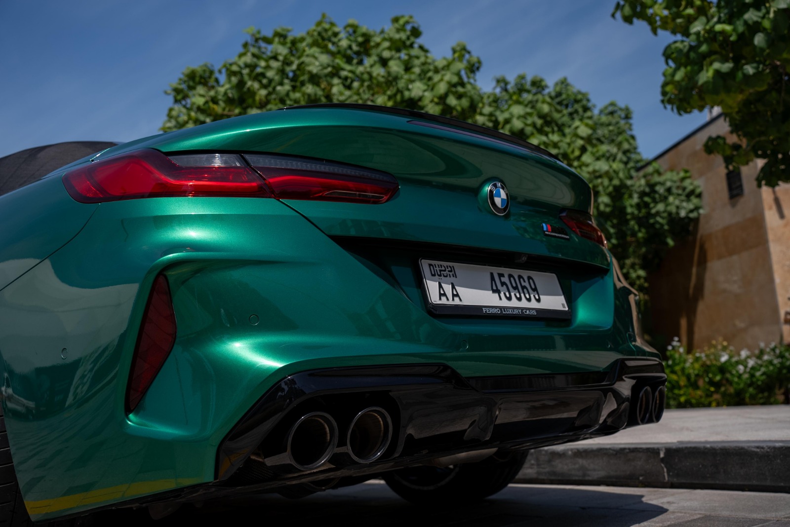Rent Bmw Series m GREEN 2023 in Dubai , UAE 