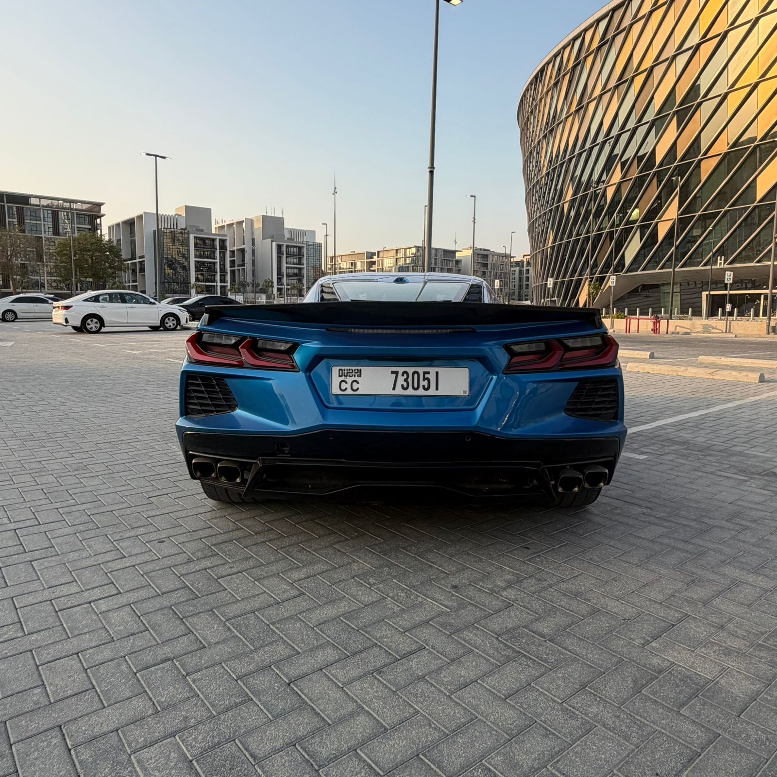Rent Chevrolet Corvette BLUE 2024 in Dubai , UAE 