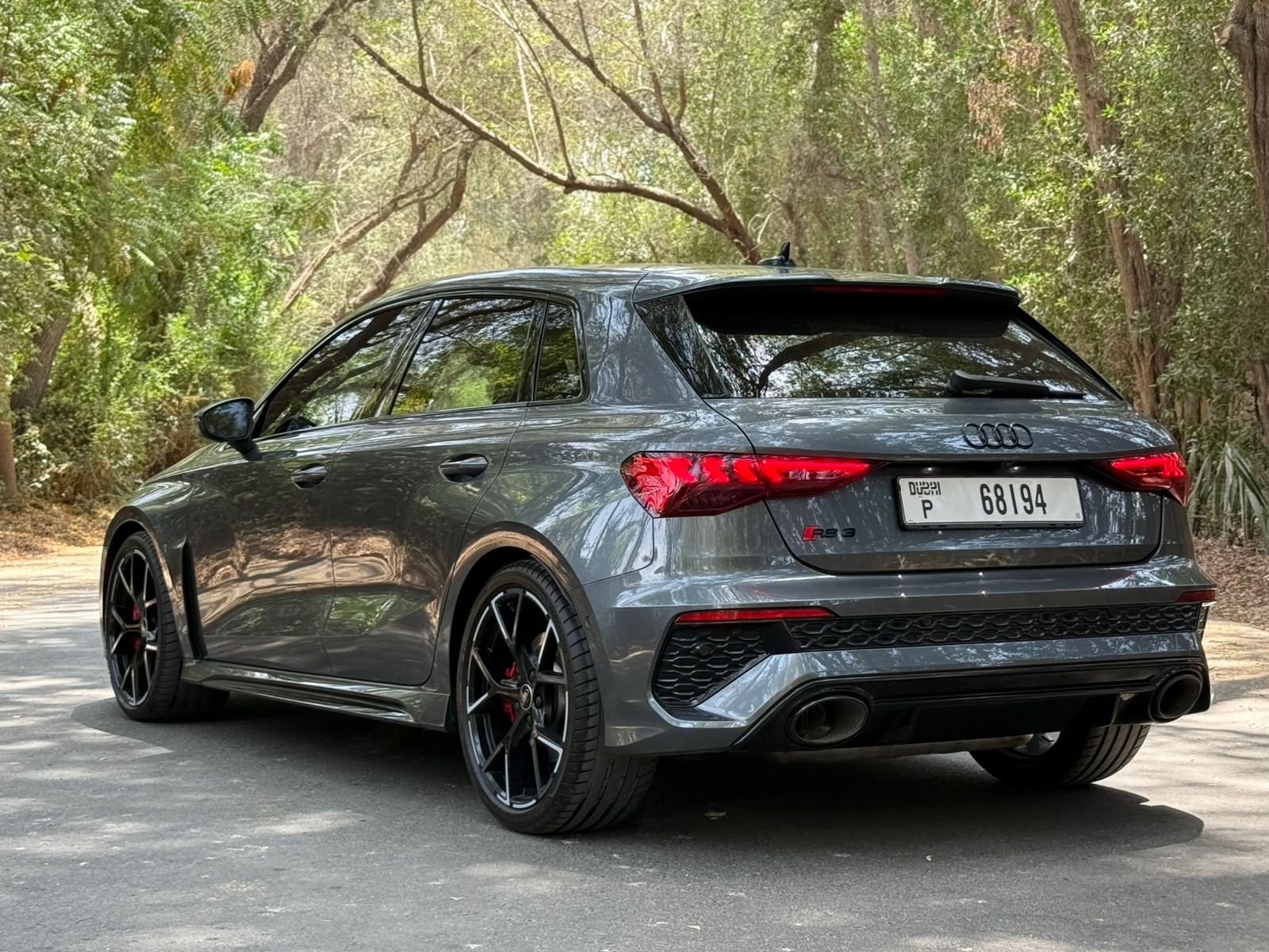 Rent Audi Rs3 GREY 2024 in Dubai , UAE 