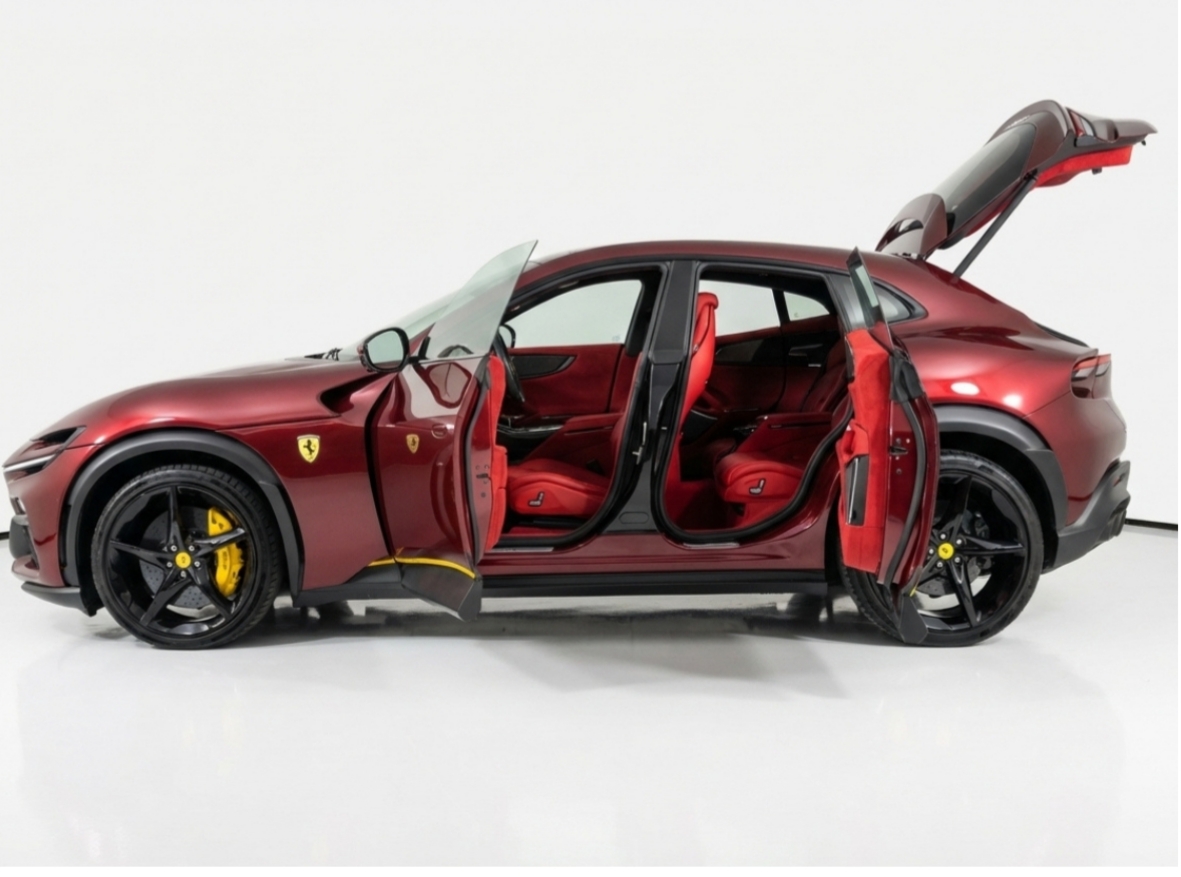 Rent Ferrari Purosangue RED 2025 in Dubai , UAE 