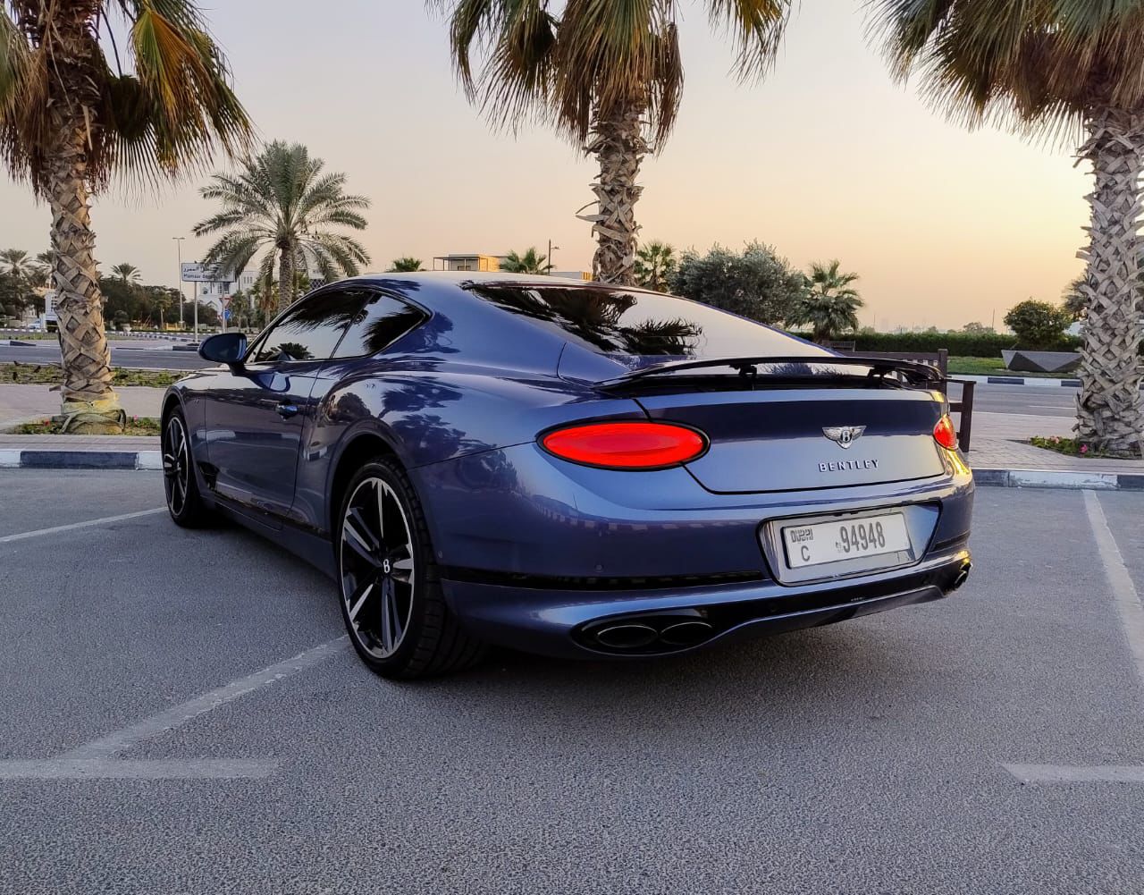 Rent Bentley Continental BLUE 2023 in Dubai , UAE 