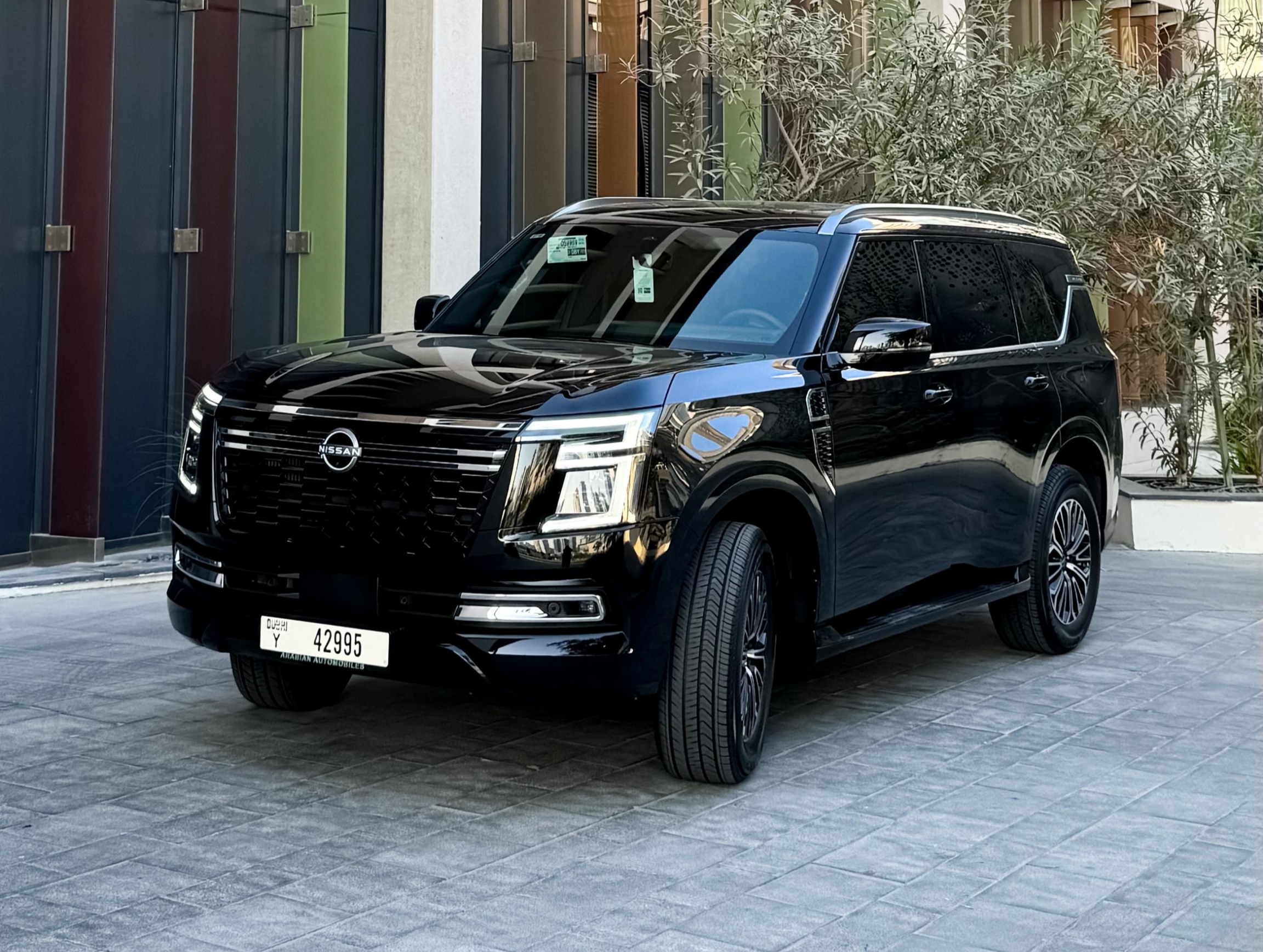 Rent Nissan Patrol BLACK 2026 in Dubai , UAE 