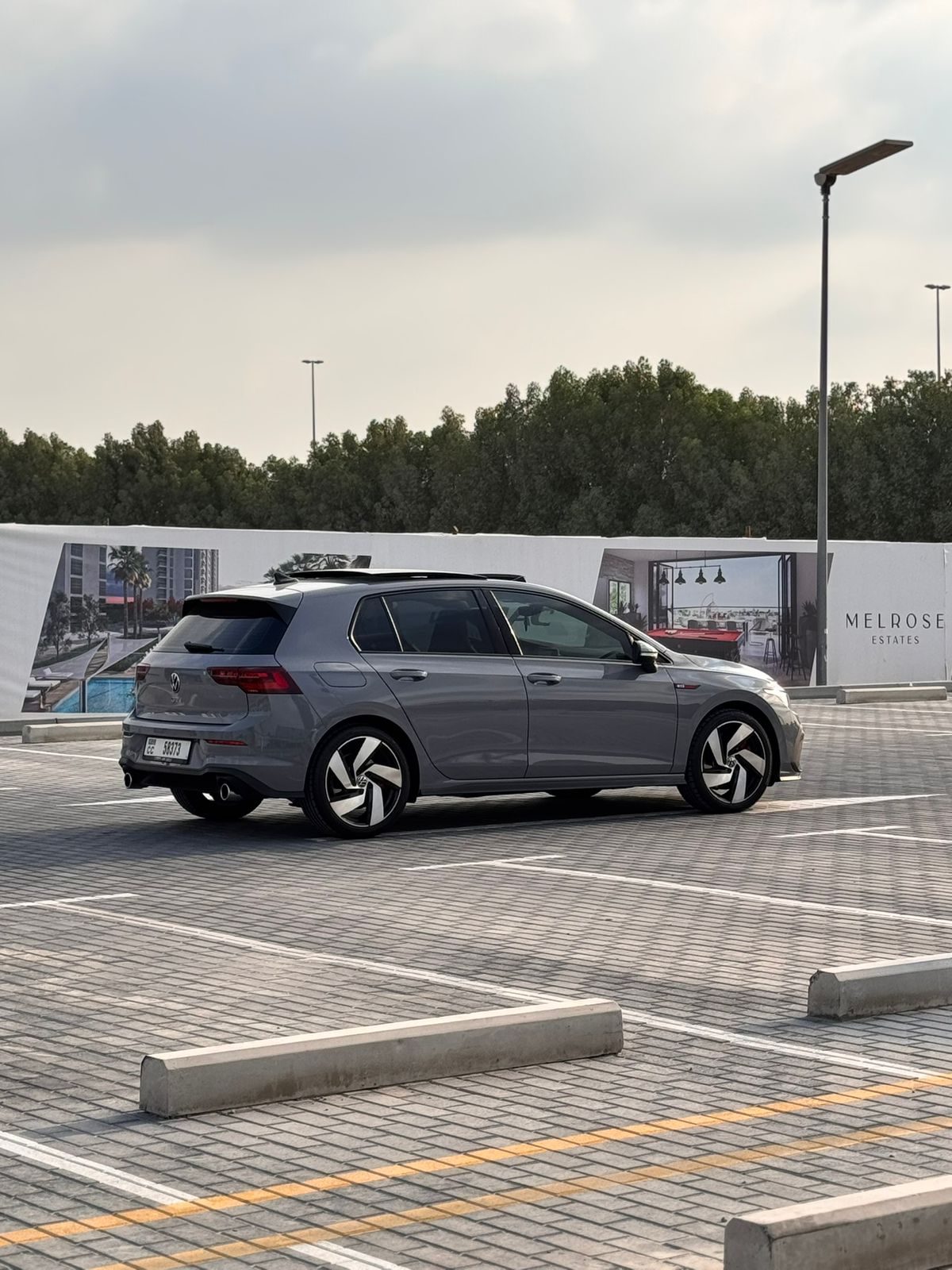 Rent Volkswagen Golf GREY 2025 in Dubai , UAE 