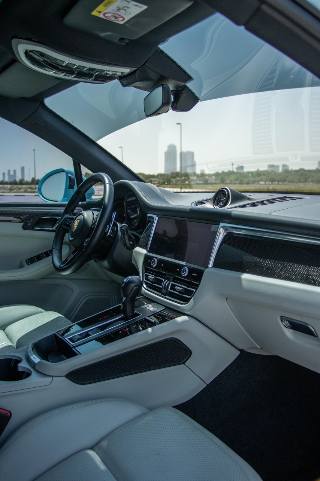 Rent Porsche Mecan BLUE 2023 in Dubai , UAE 
