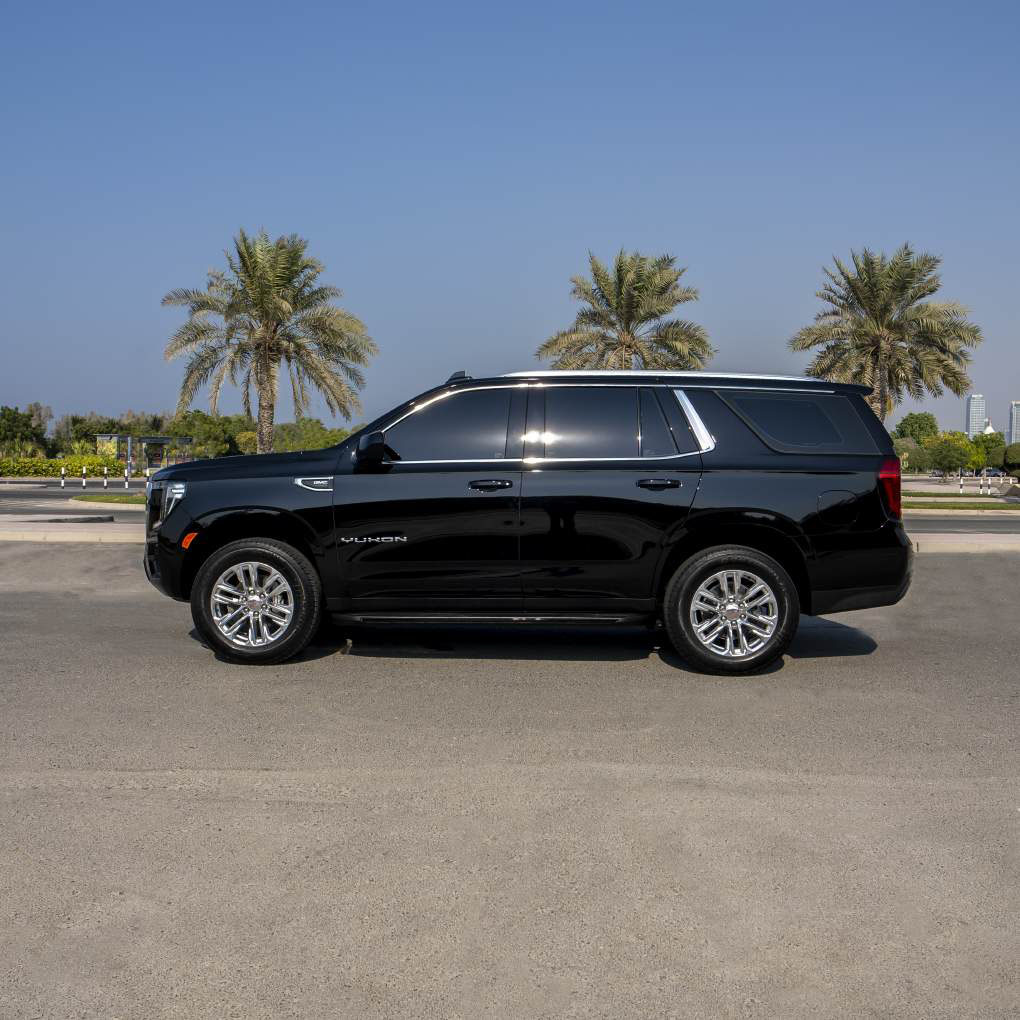 Rent GMC Yukon BLACK 2024 in Dubai , UAE 