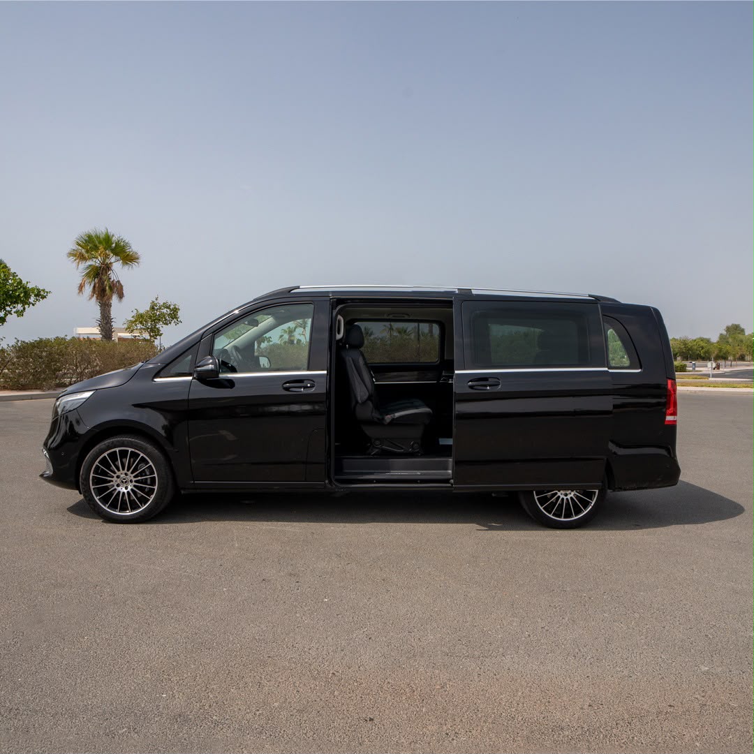 Rent Mercedes-Benz V-class BLACK 2024 in Dubai , UAE 