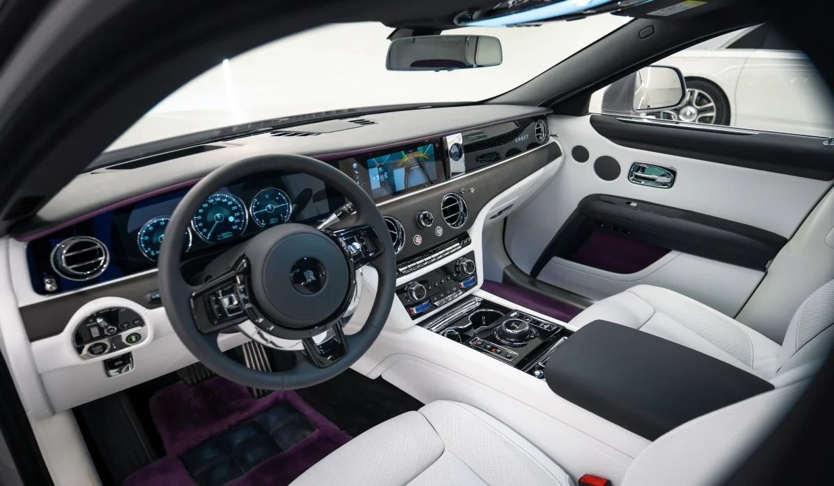 Rent Rolls-Royce Ghost BEIGE 2022 in Dubai , UAE 