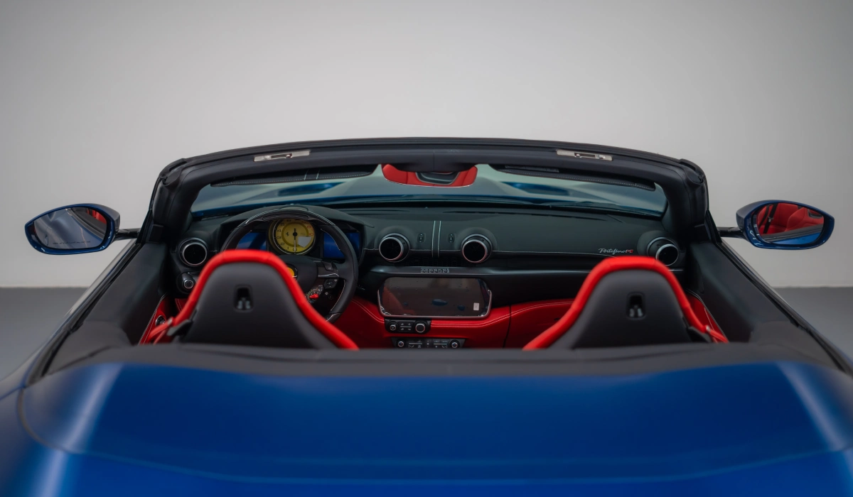 Rent Ferrari Portofino BEIGE 2022 in Dubai , UAE 