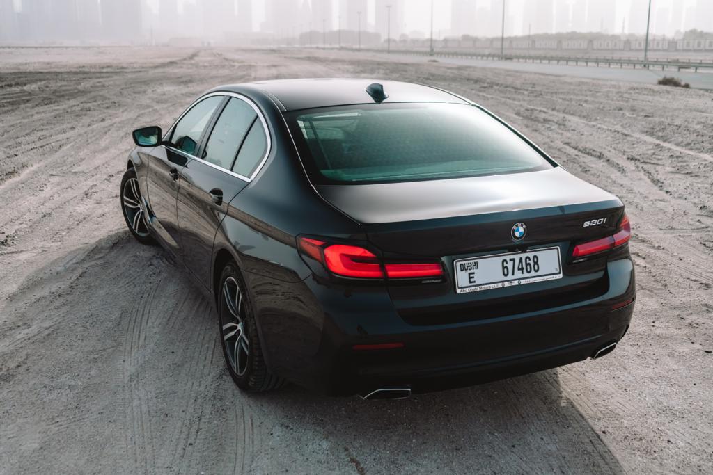 Rent Bmw Series 5 BLACK 2022 in Dubai , UAE 