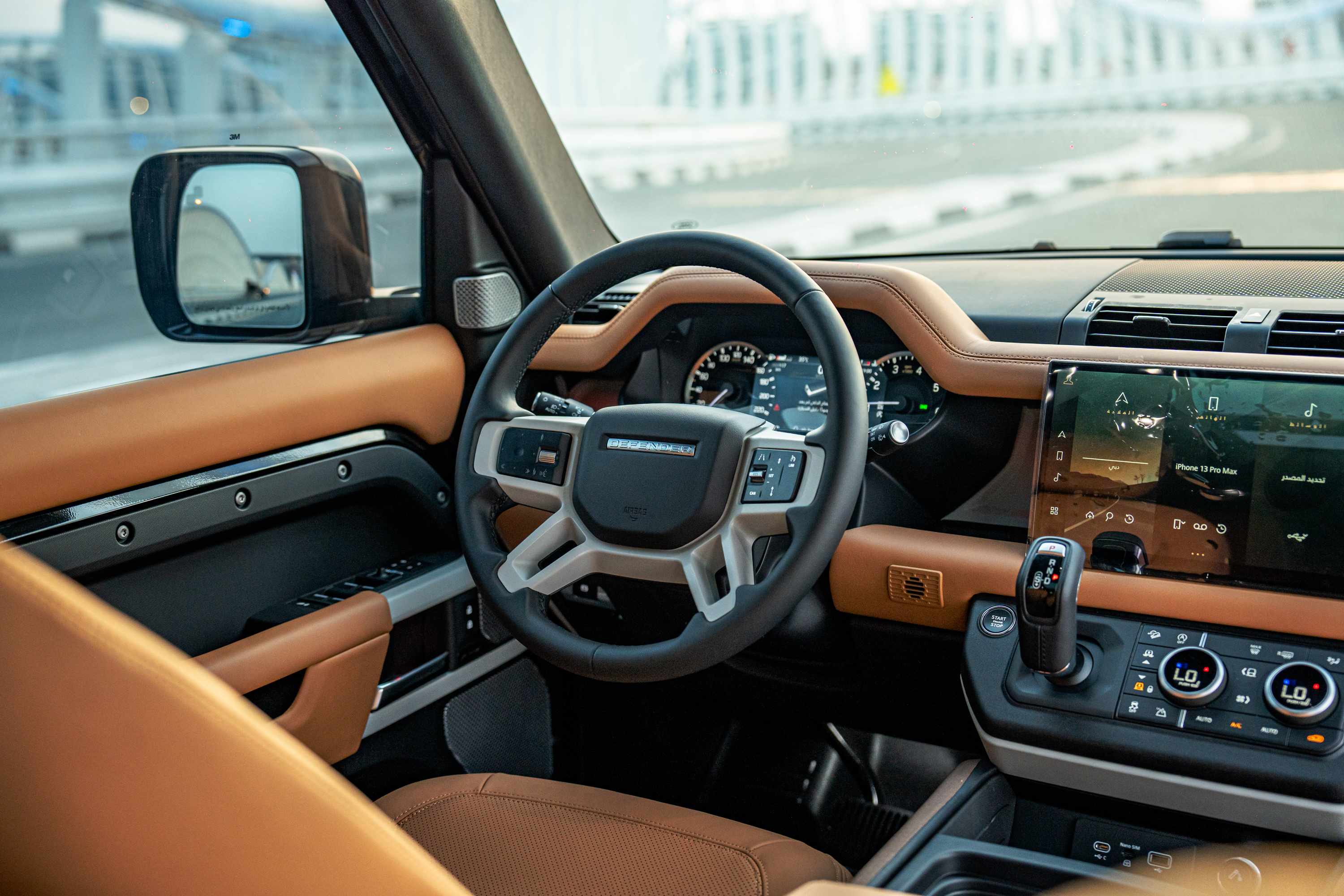 Rent Land Rover Defender BLACK 2023 in Dubai , UAE 
