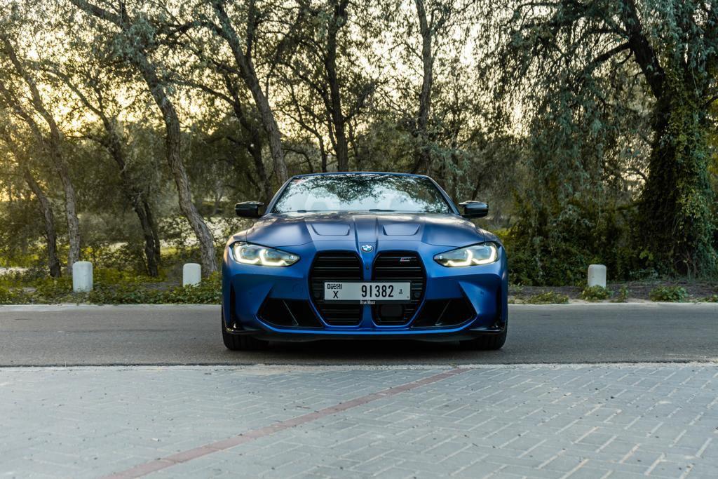 Rent Bmw Series m BLUE 2023 in Dubai , UAE 