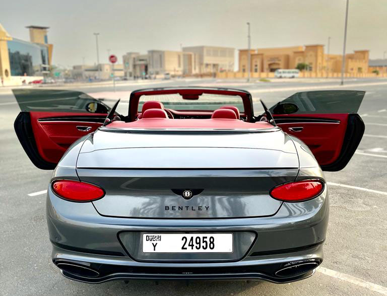 Rent Bentley Continental GREY 2022 in Dubai , UAE 