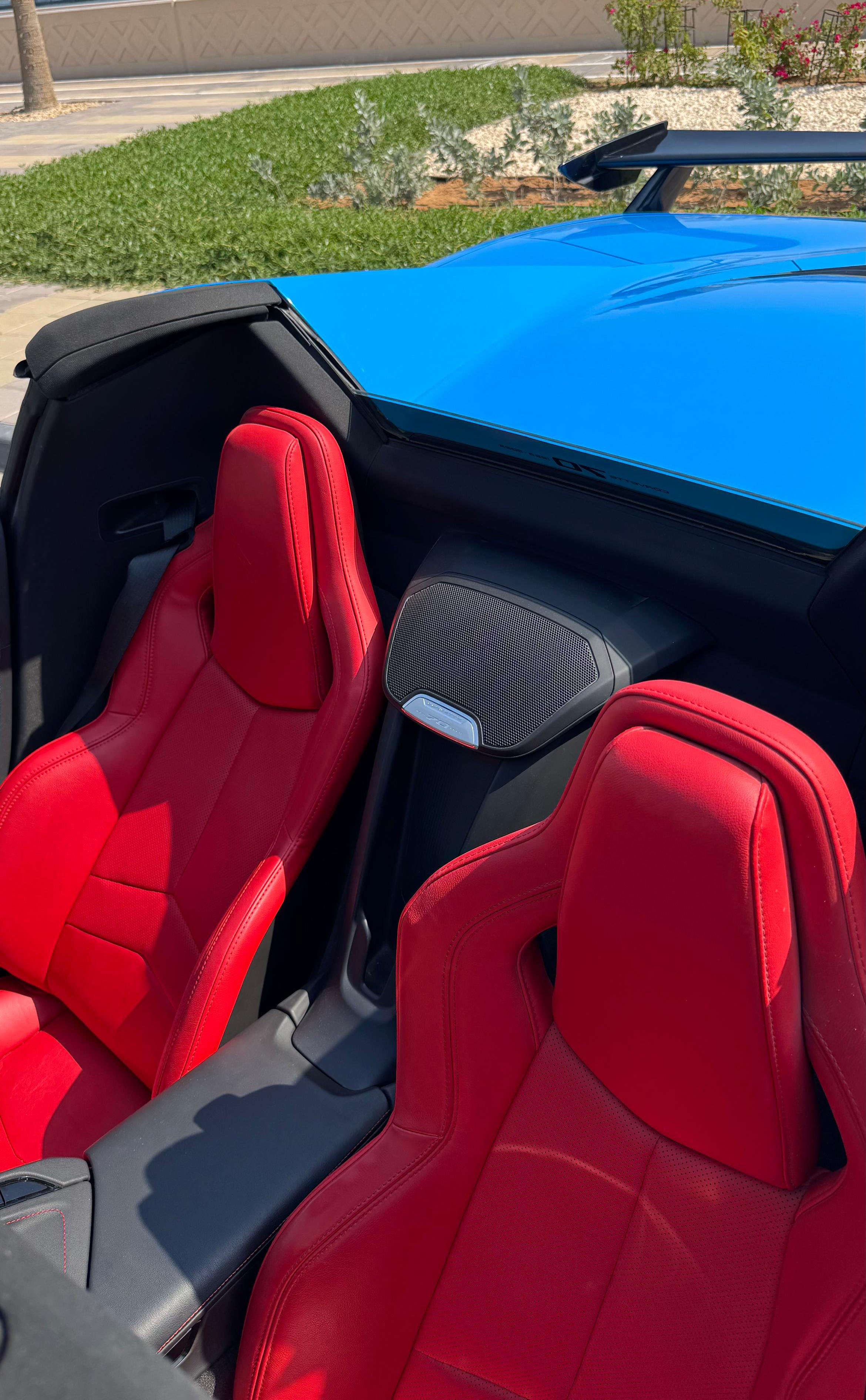 Rent Chevrolet Corvette BLUE 2023 in Dubai , UAE 