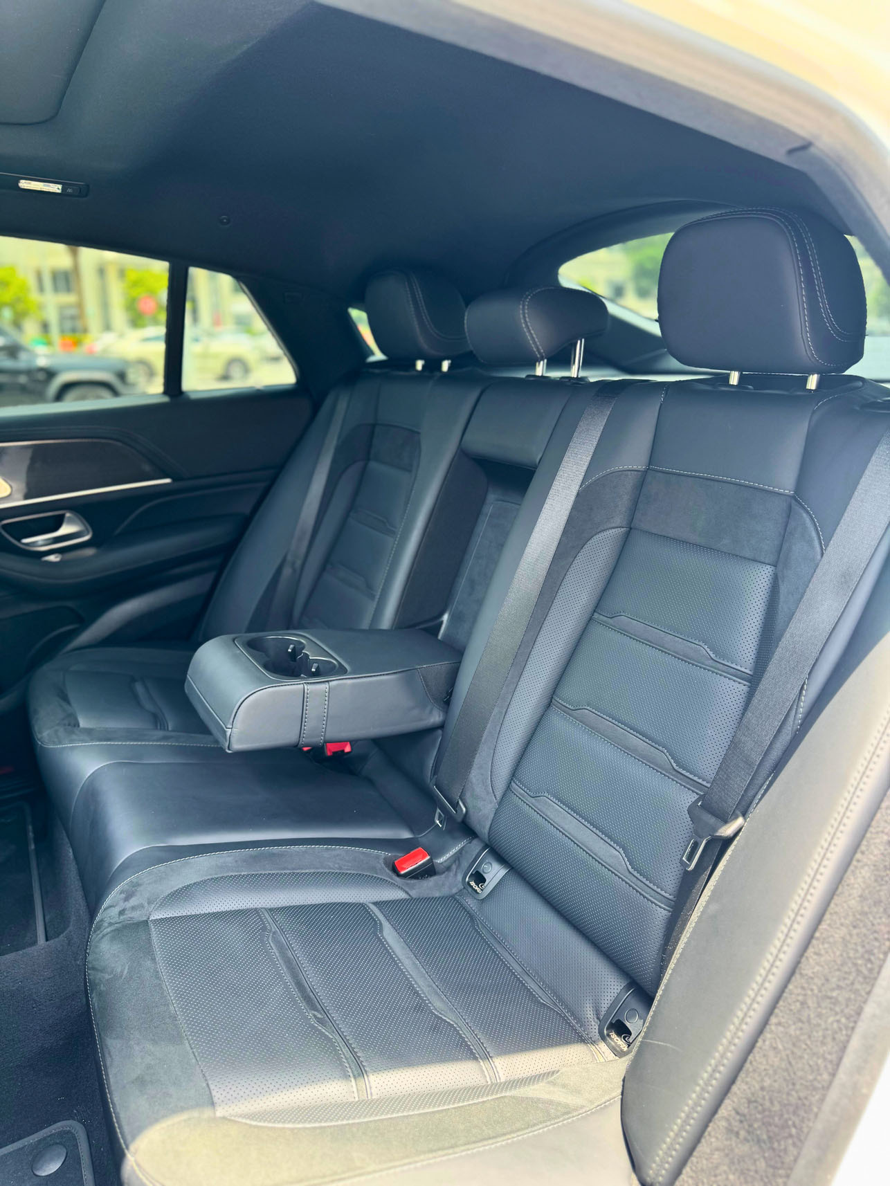Rent Mercedes-Benz Gle WHITE 2024 in Dubai , UAE 