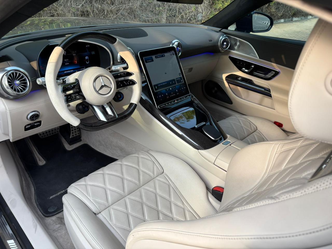 Rent Mercedes-Benz Sl  Silver 2024 in Dubai , UAE 
