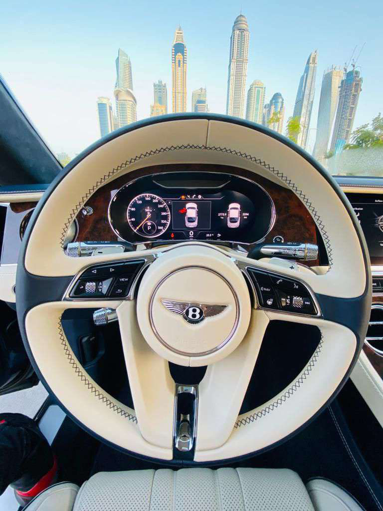 Rent Bentley Continental BLUE 2023 in Dubai , UAE 