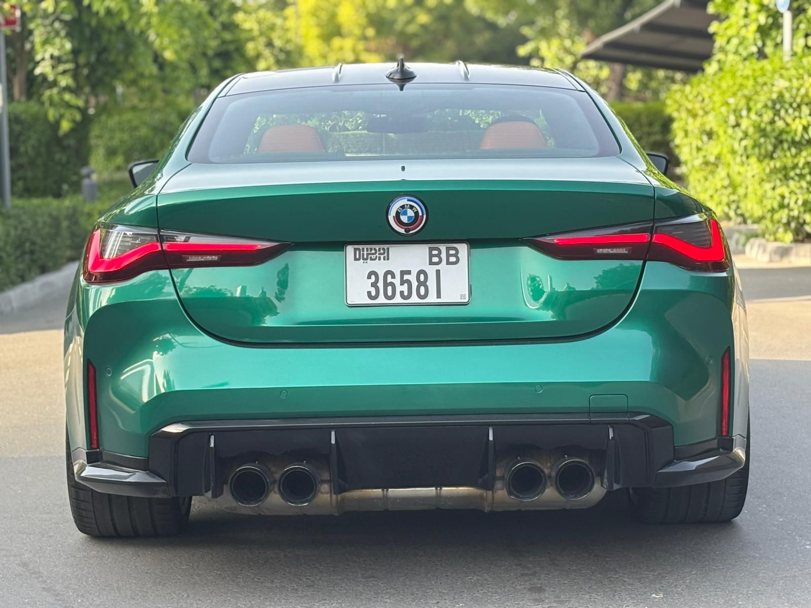 Rent Bmw Series 4 GREEN 2023 in Dubai , UAE 