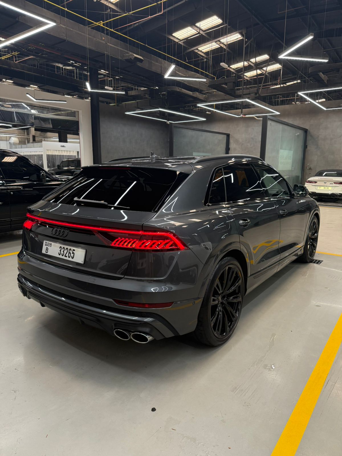 Rent Audi Q8 GREY 2024 in Dubai , UAE 